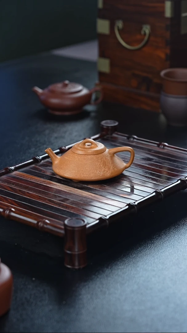 茶壶紫砂合瓢 黄金段