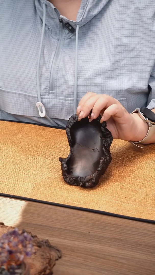 小*堡云小屋紫柚木果盘