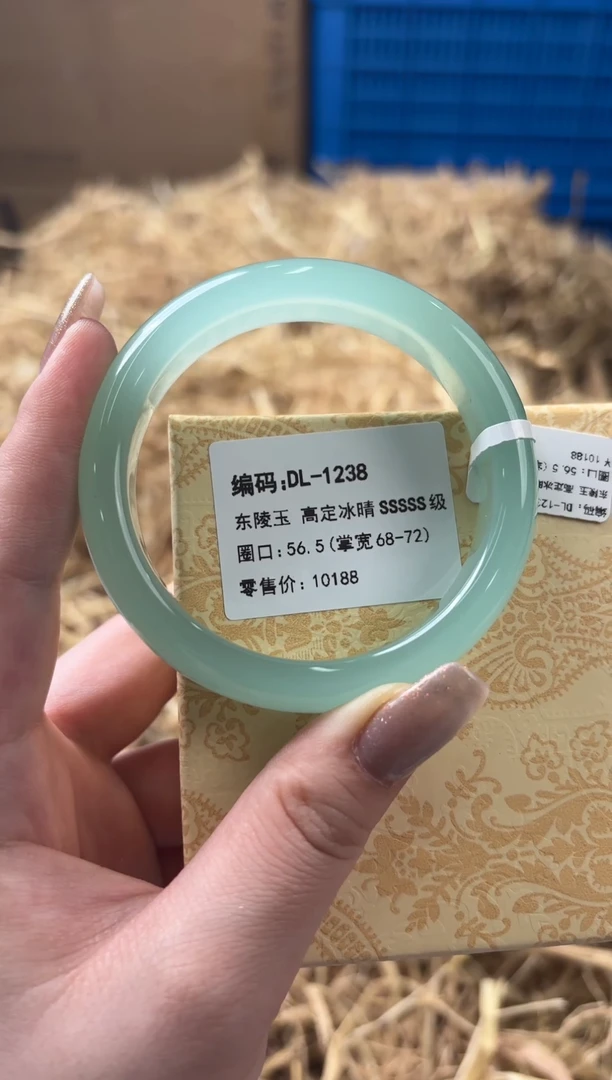 未镶嵌手镯石英质玉DL-1238