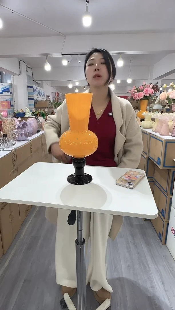 【闪购商品】琉璃瑞鸿花器早H-28