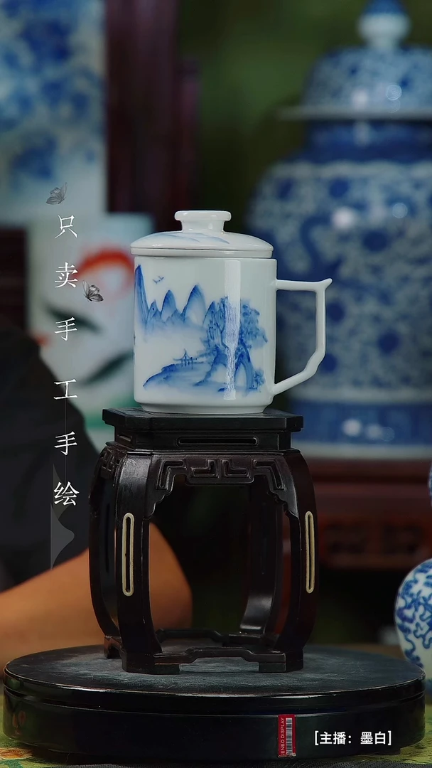 瓷片景德镇手工手绘陶瓷