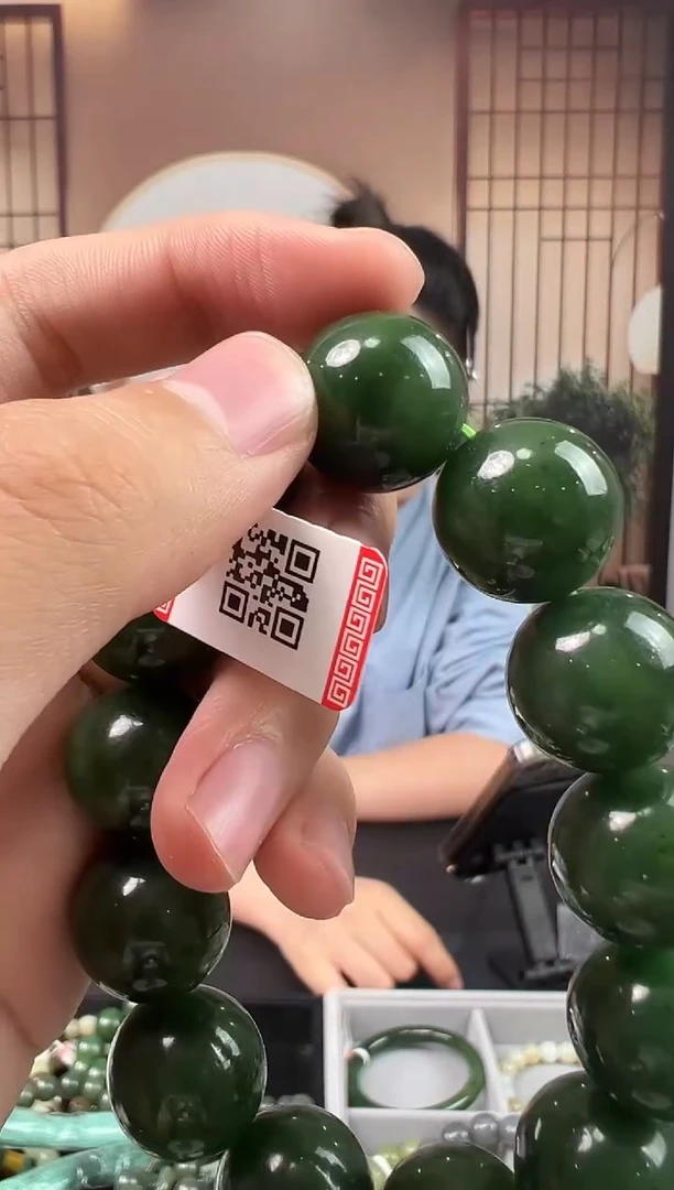 手链未镶嵌和田玉JYMND500772俄碧手串1.8