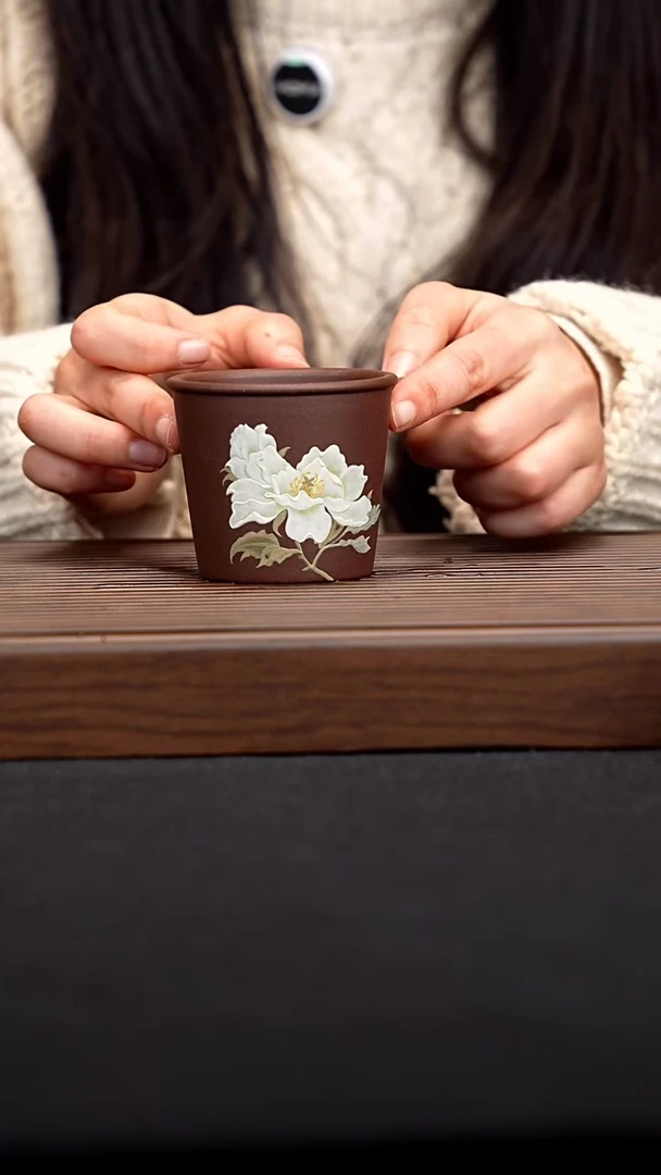 【闪购商品】泥绘小杯 一物见春