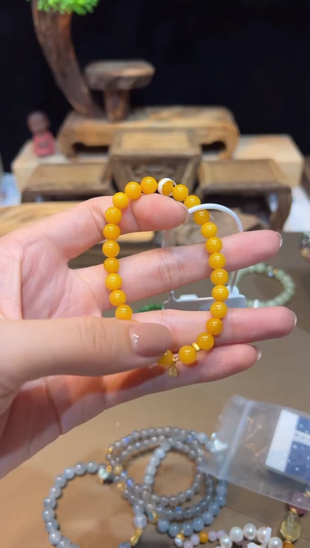 手饰琥珀未镶嵌手饰@@E5979