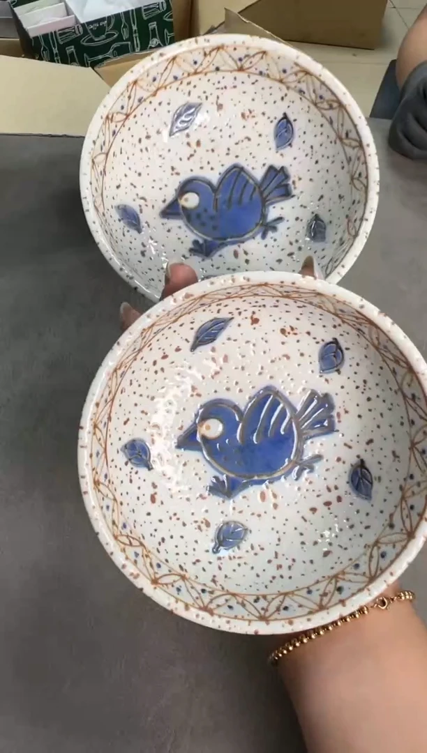 皮小桃瓷器 都是大漂亮