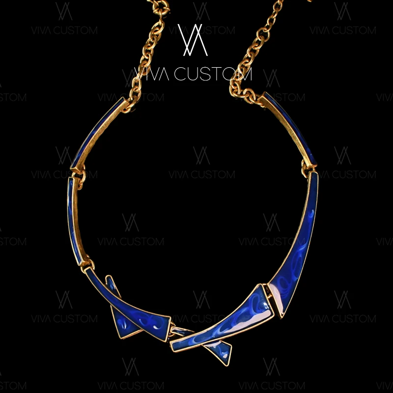 铜合金项链 昨日重现系列 复古时尚小众竹纹项链