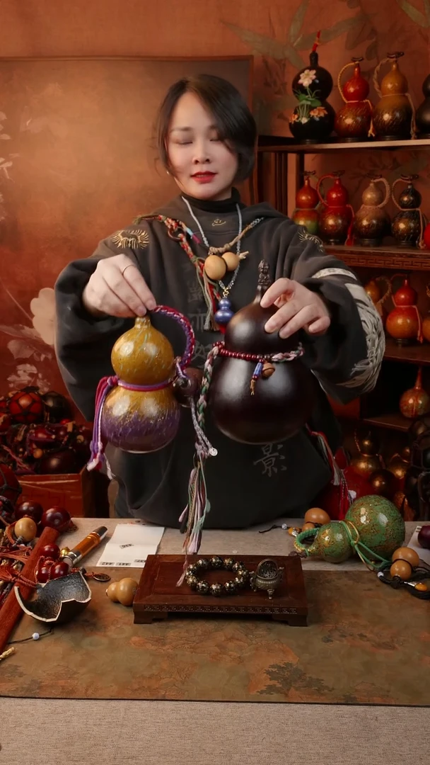 精***海10号63号大漆一物一拍记葫堂出品【不带手串】