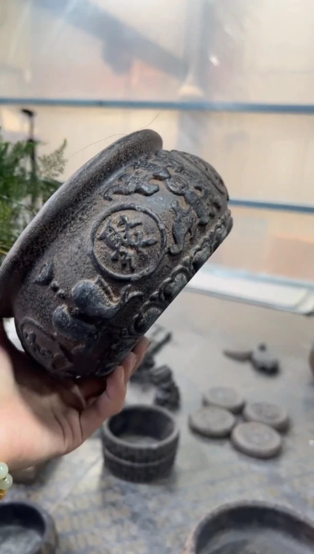 陶土【火山泥】聚宝盆