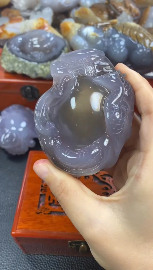 未镶嵌手把玛瑙/玉髓青****️1