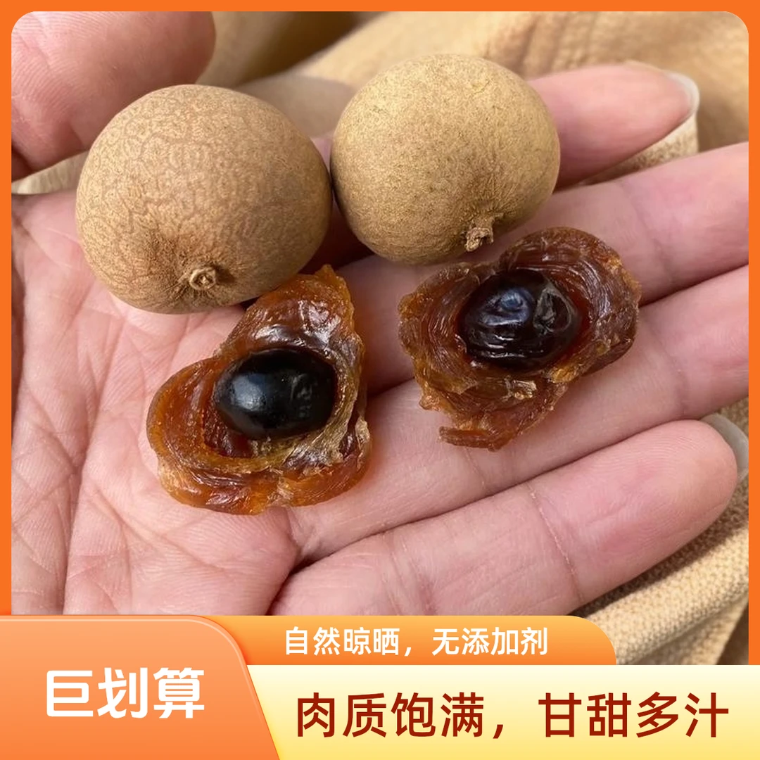 广西特产【桂圆干】老树挂果龙眼干肉厚