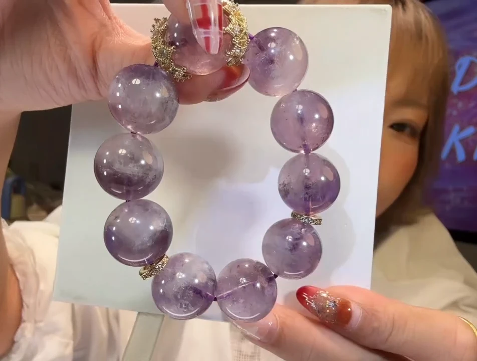 未镶嵌手链水晶黑糖kiki