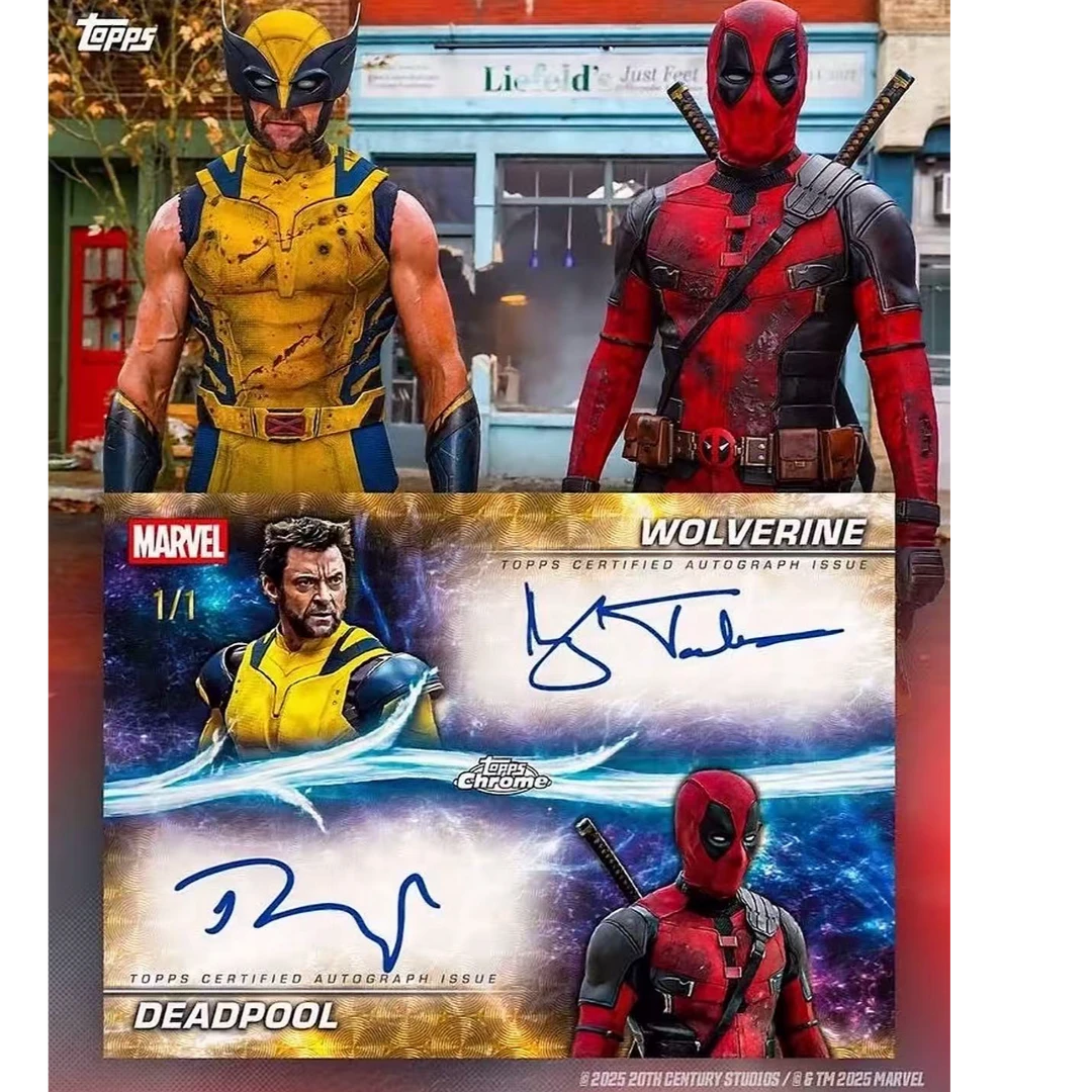 2025 Topps Chrome Marvel Studios delight 影视收藏卡