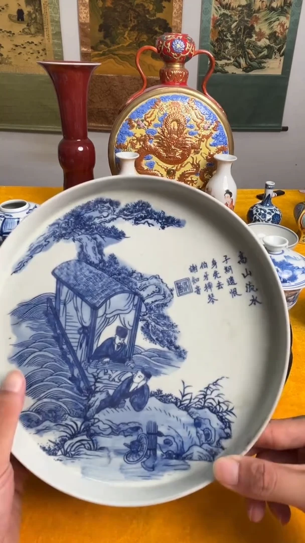 摆件陶瓷摆件一个A2