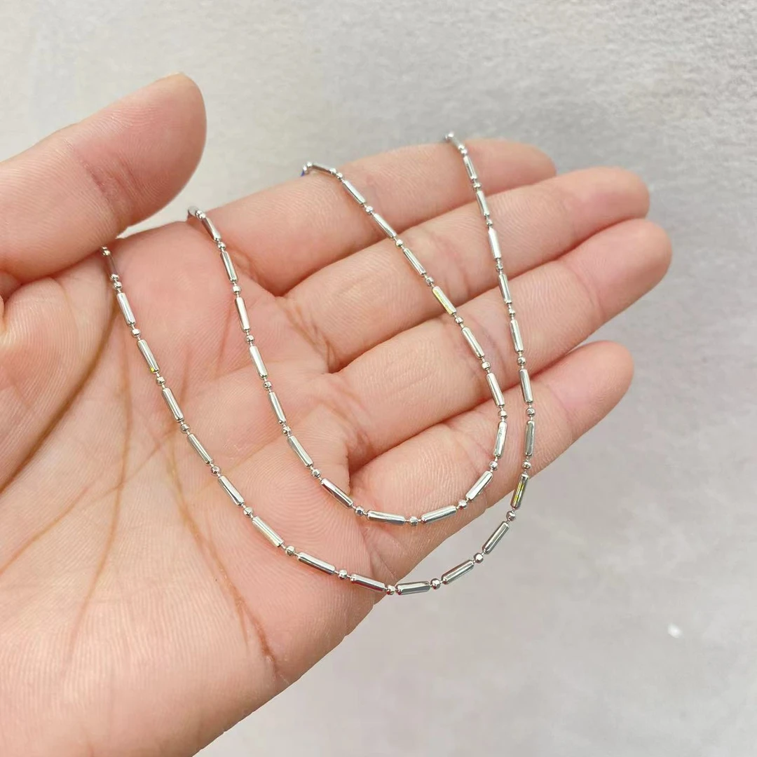 013-云上精工亮珠竹节项链