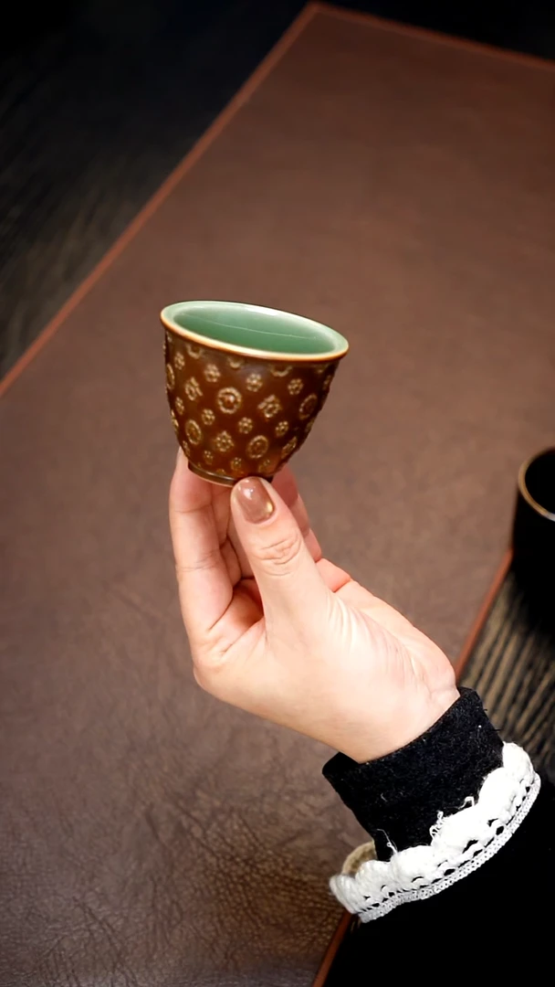 青瓷手工茶器包邮不带礼盒