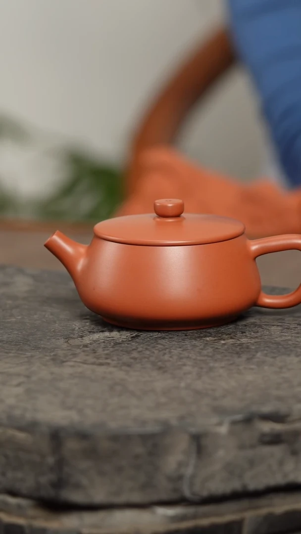 壶汉瓦原矿泥料全手工精品坭兴陶茶器