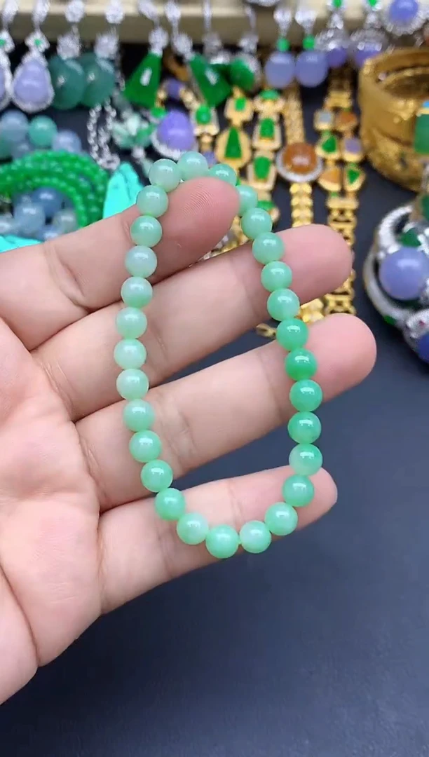 颈饰未镶嵌翡翠334-春日珠宝