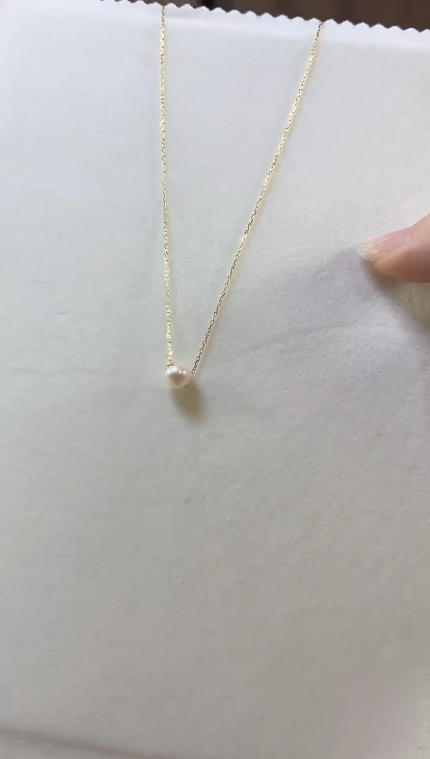 吊坠(赠链)银S925镶嵌淡水珍珠路路通