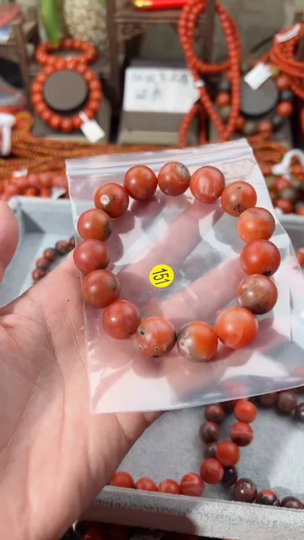【闪购商品】南红玛瑙手串未镶嵌15