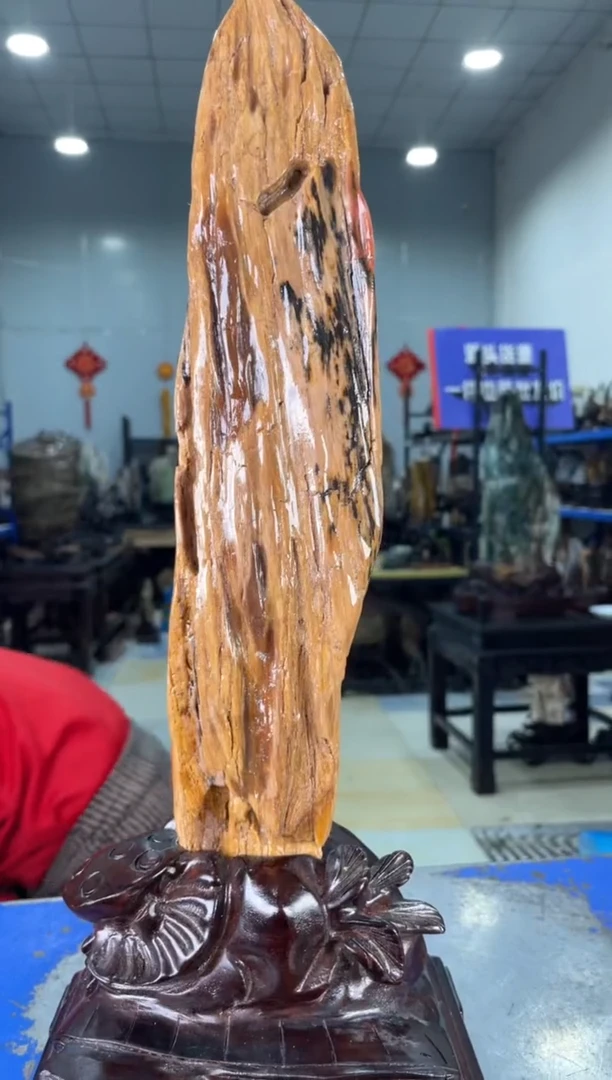 【闪购商品】硅化玉摆件未镶嵌8
