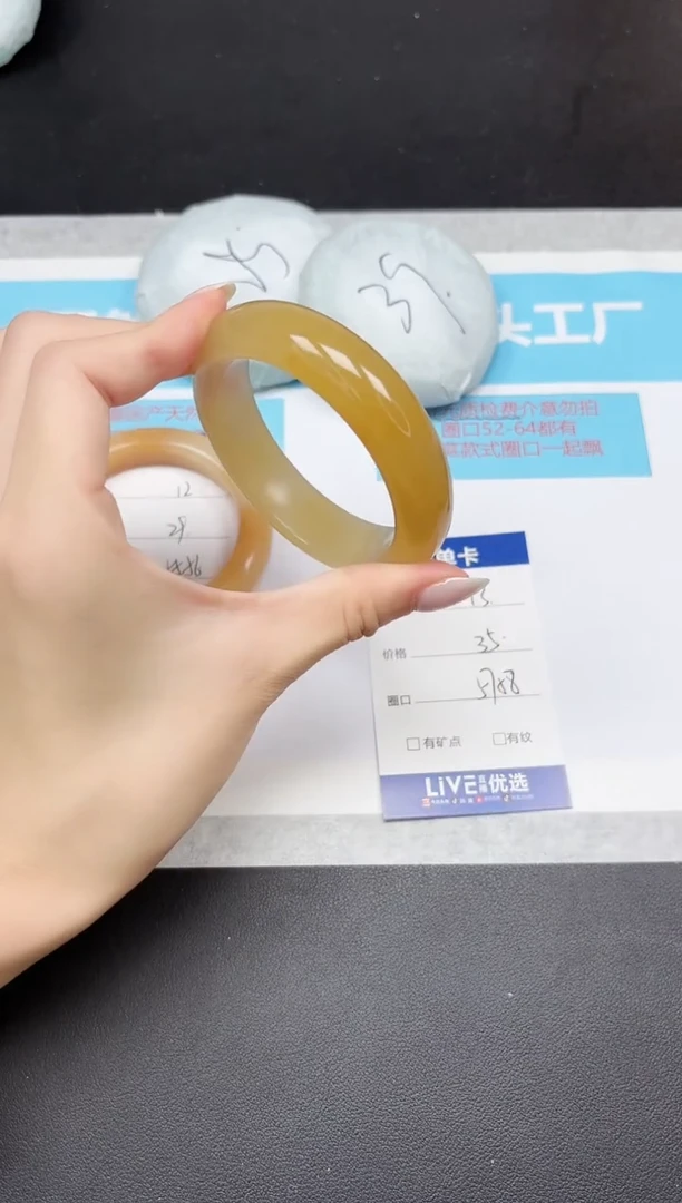 未镶嵌手镯石英质玉13-5758