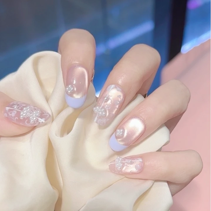 紫鸢-irises -纯手工穿戴甲