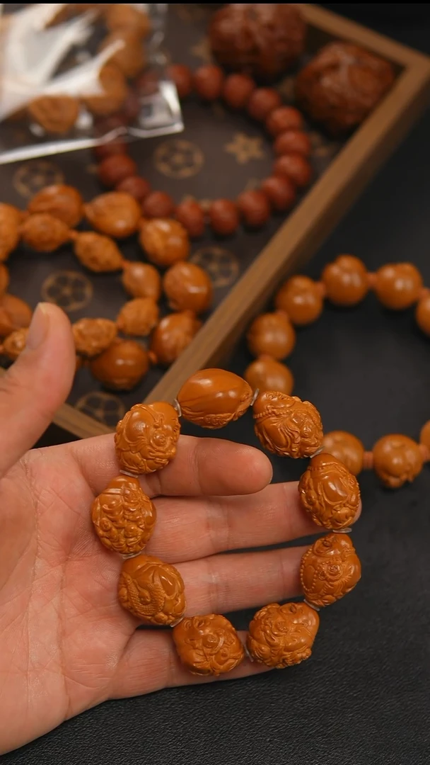 吊坠橄榄核五子弥勒