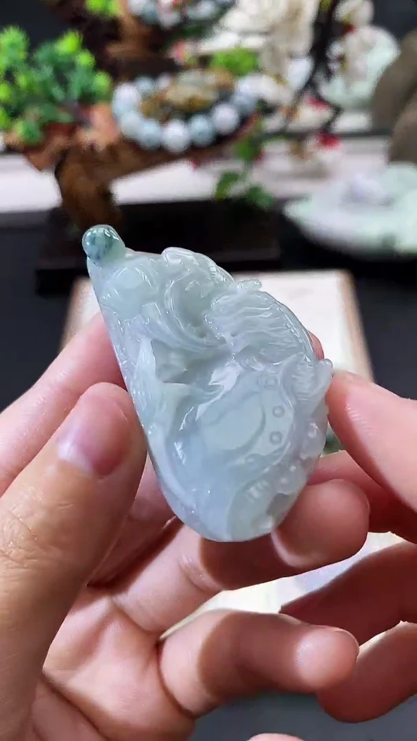 颈饰未镶嵌翡翠天然缅甸A货翡翠