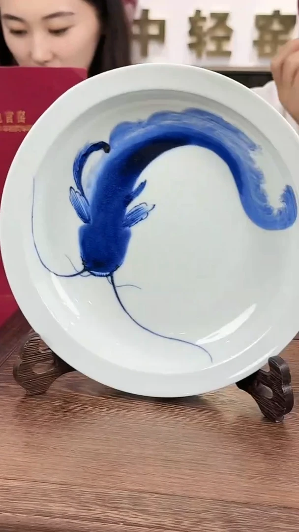 摆件景德镇陶瓷手工手绘