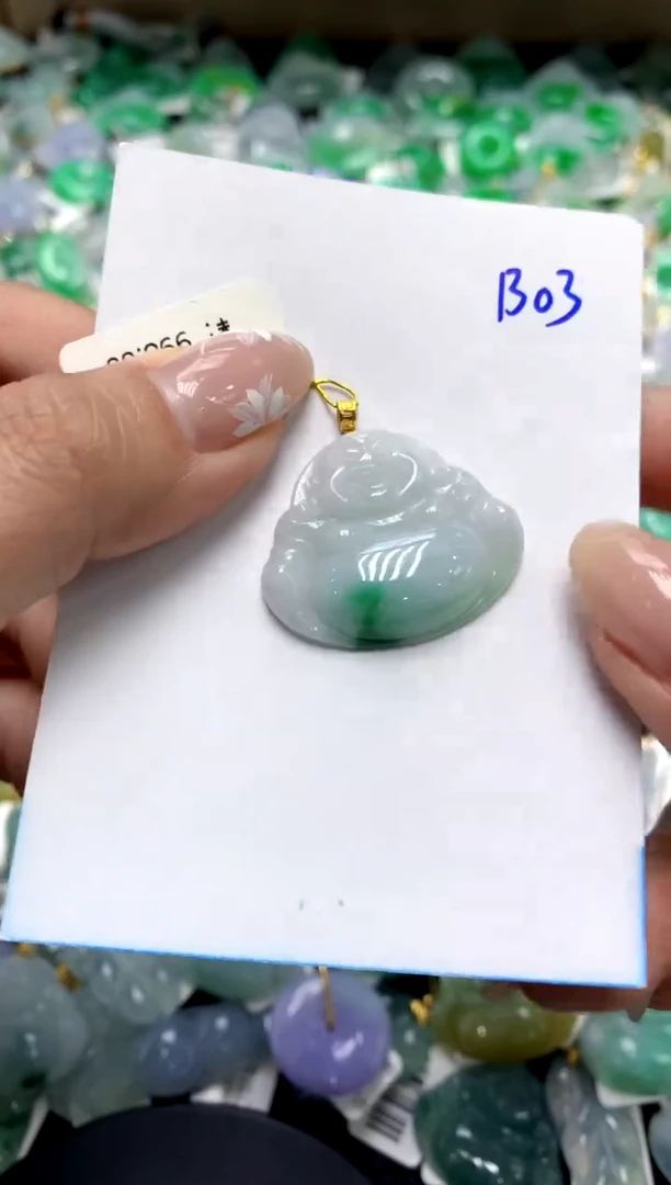 【闪购商品】翡翠颈饰18K金镶嵌1111111111111111