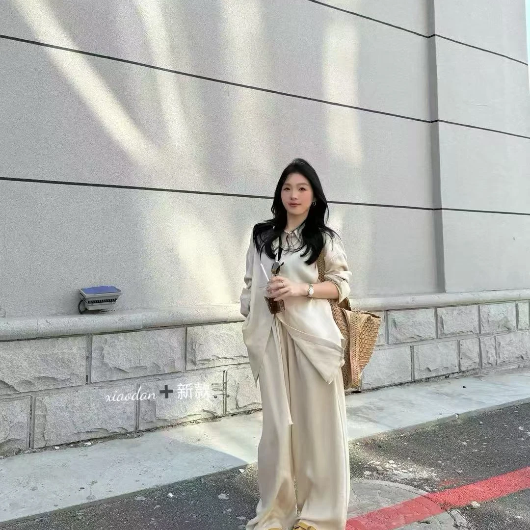 丹姐家-11951夏季休闲大板衬衫套装