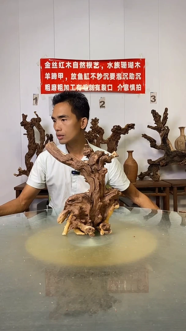 香榧木云****训金丝红木   羊蹄甲