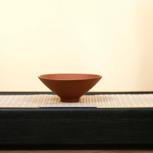 赵掌柜紫砂  朱泥浮力杯