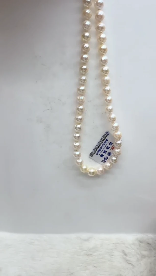 【闪购商品】海水珍珠颈饰银S925镶嵌清货