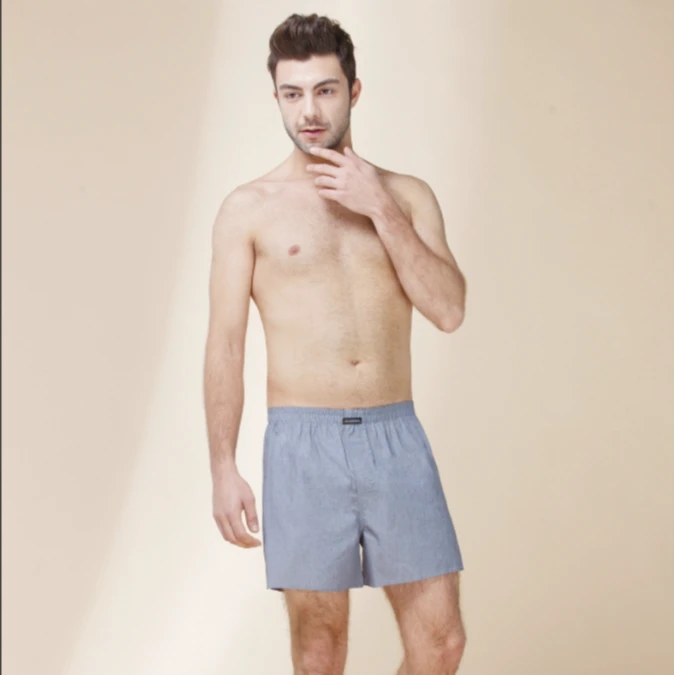 皮尔卡丹【春夏福利】春夏阿罗裤家居服格子短裤休闲舒适松紧腰宽松