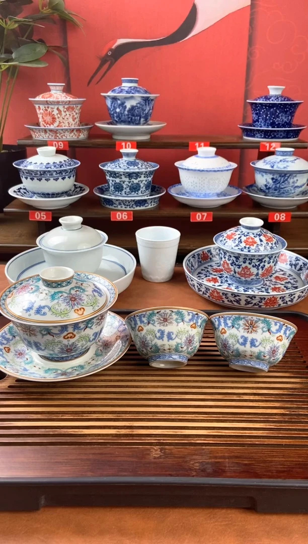 瓷器景德镇高温精选茶具