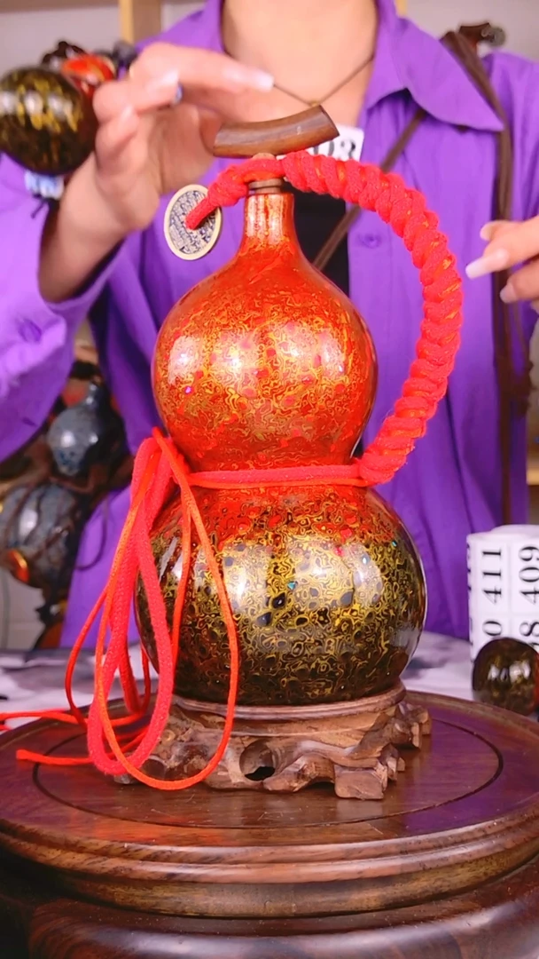 403大漆酒葫芦一物一拍 真葫芦真大漆