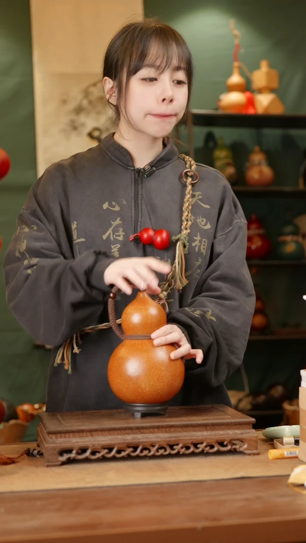 218号精品天然大漆酒葫芦一物一拍~