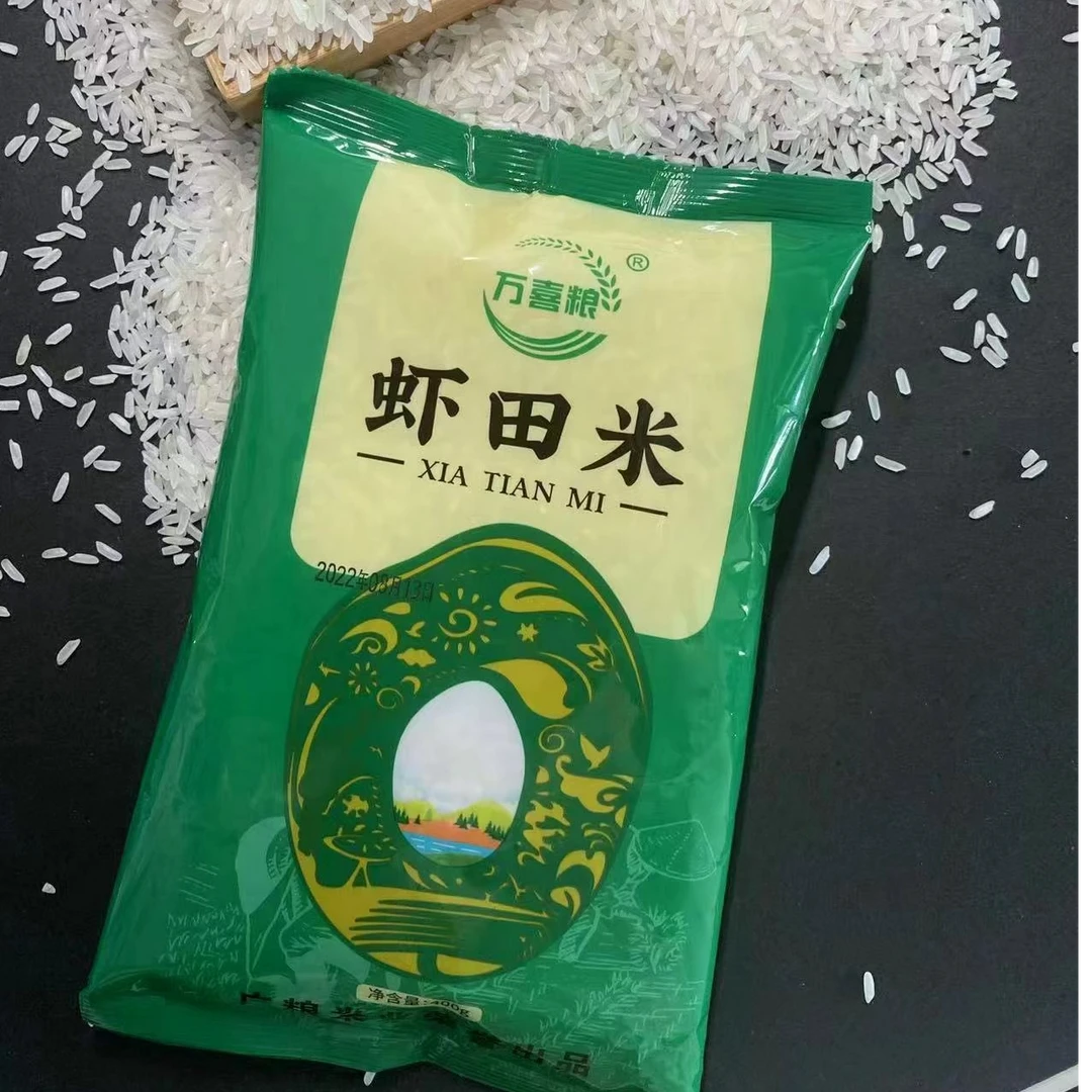 新鲜蒸煮营养天然的虾田醇香猫牙米口感软糯1包400g