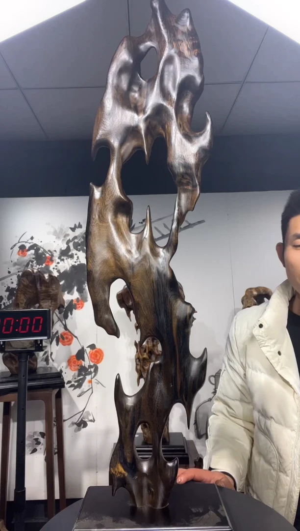 【闪购商品】金丝楠木雕金丝楠木木雕工艺品摆件