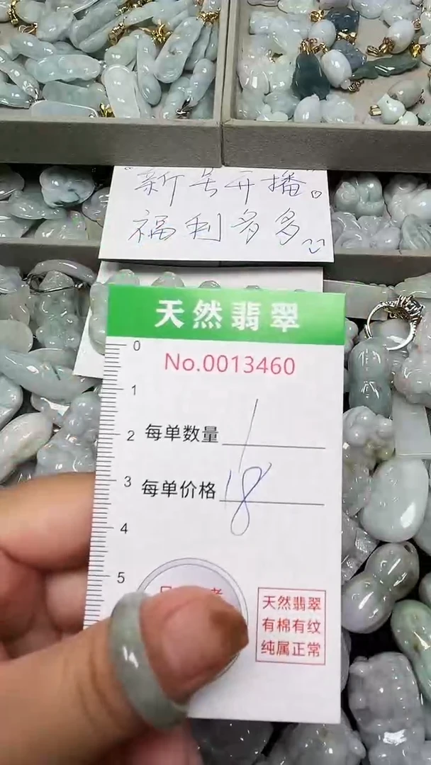 翡翠未镶嵌吊坠(不含链)3460