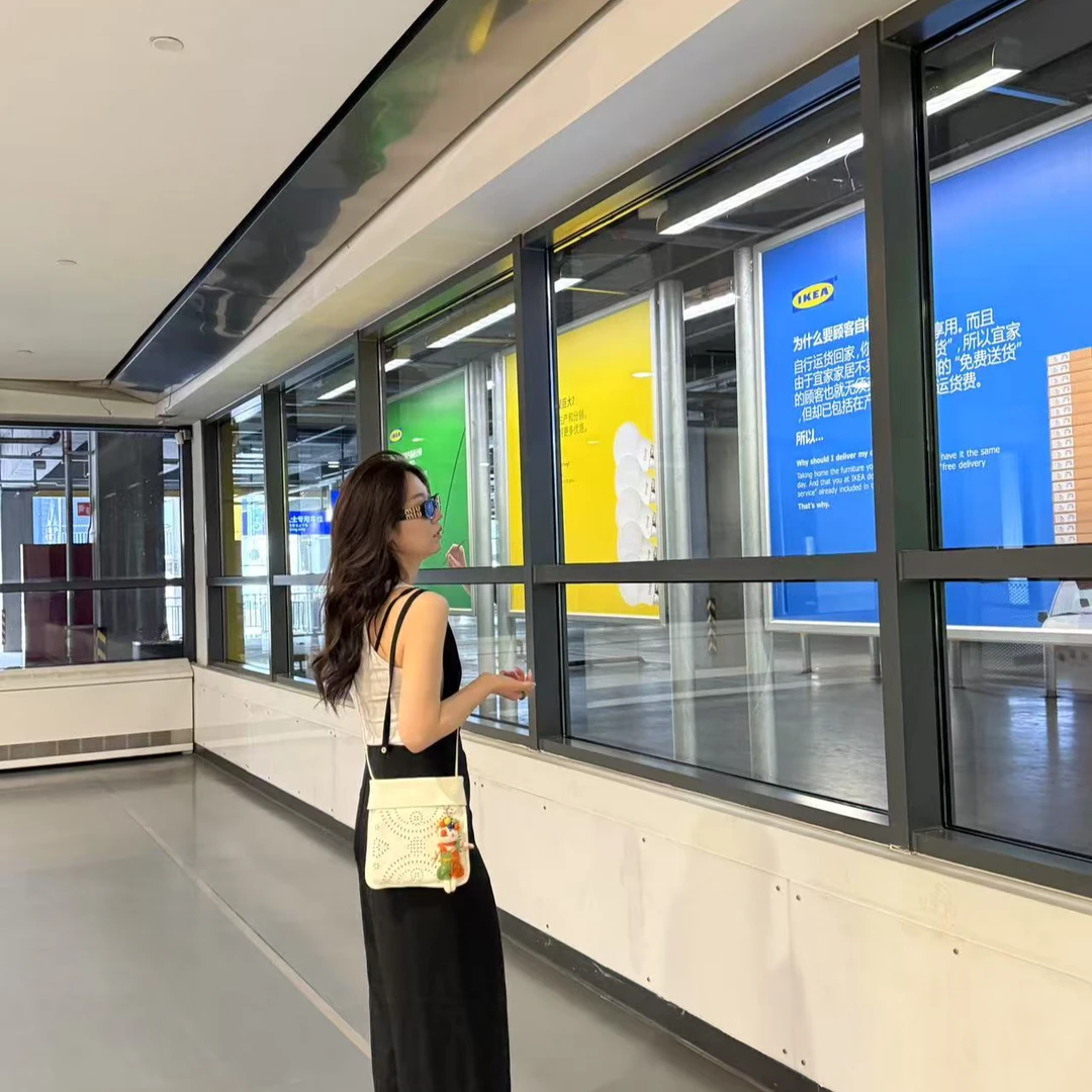 [YAO'S BAG]2025新款 真皮镂空 单肩 斜挎包