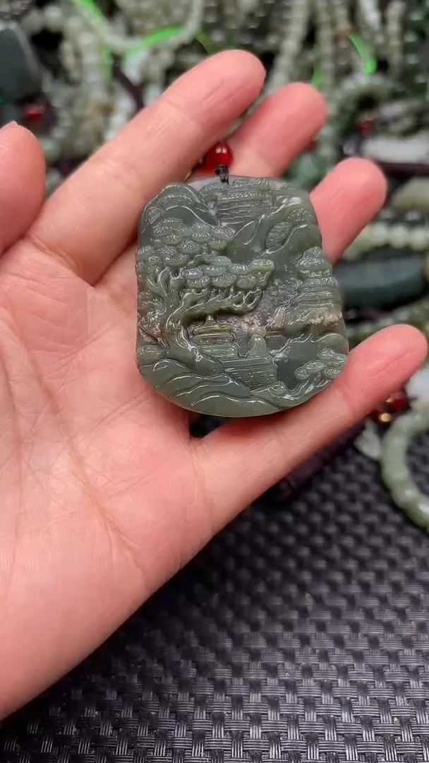 【闪购商品】和田玉颈饰未镶嵌1