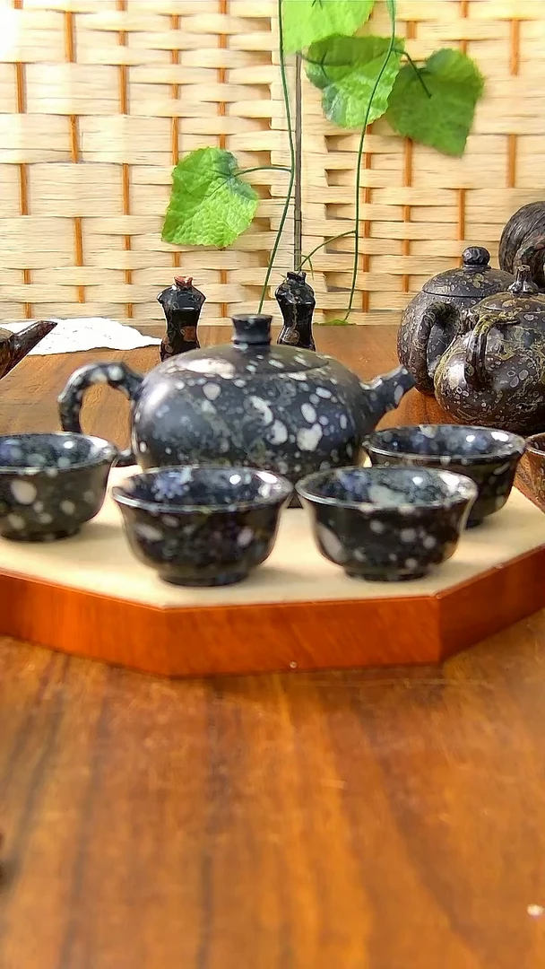 奢上奢精品梅花玉一壶四杯