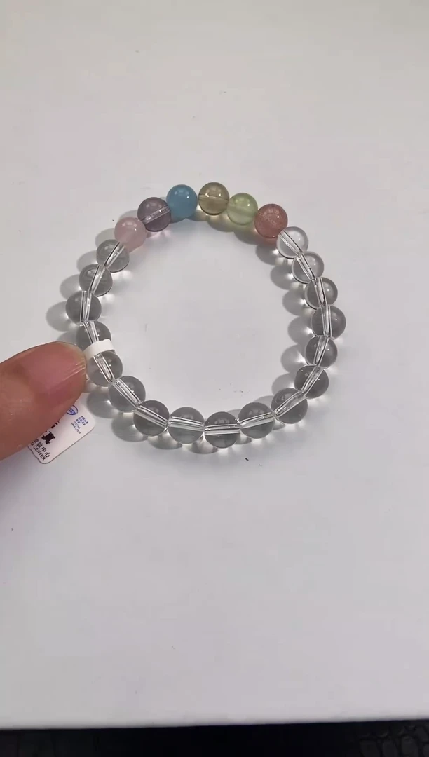水晶手链未镶嵌五行多宝DIY手链