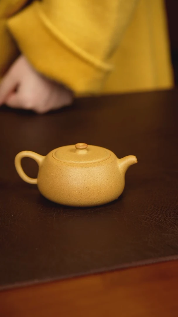 茶壶紫砂小****员封釉井栏