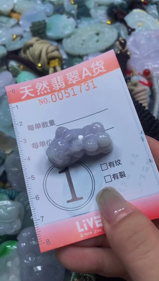 翡翠未镶嵌颈饰闪购0051731