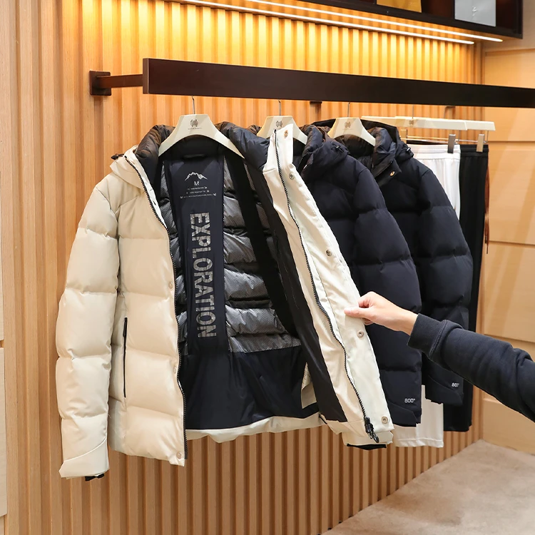 极寒系列2025冬季加厚男士城市户外休闲95白鹅绒防风羽绒服外套