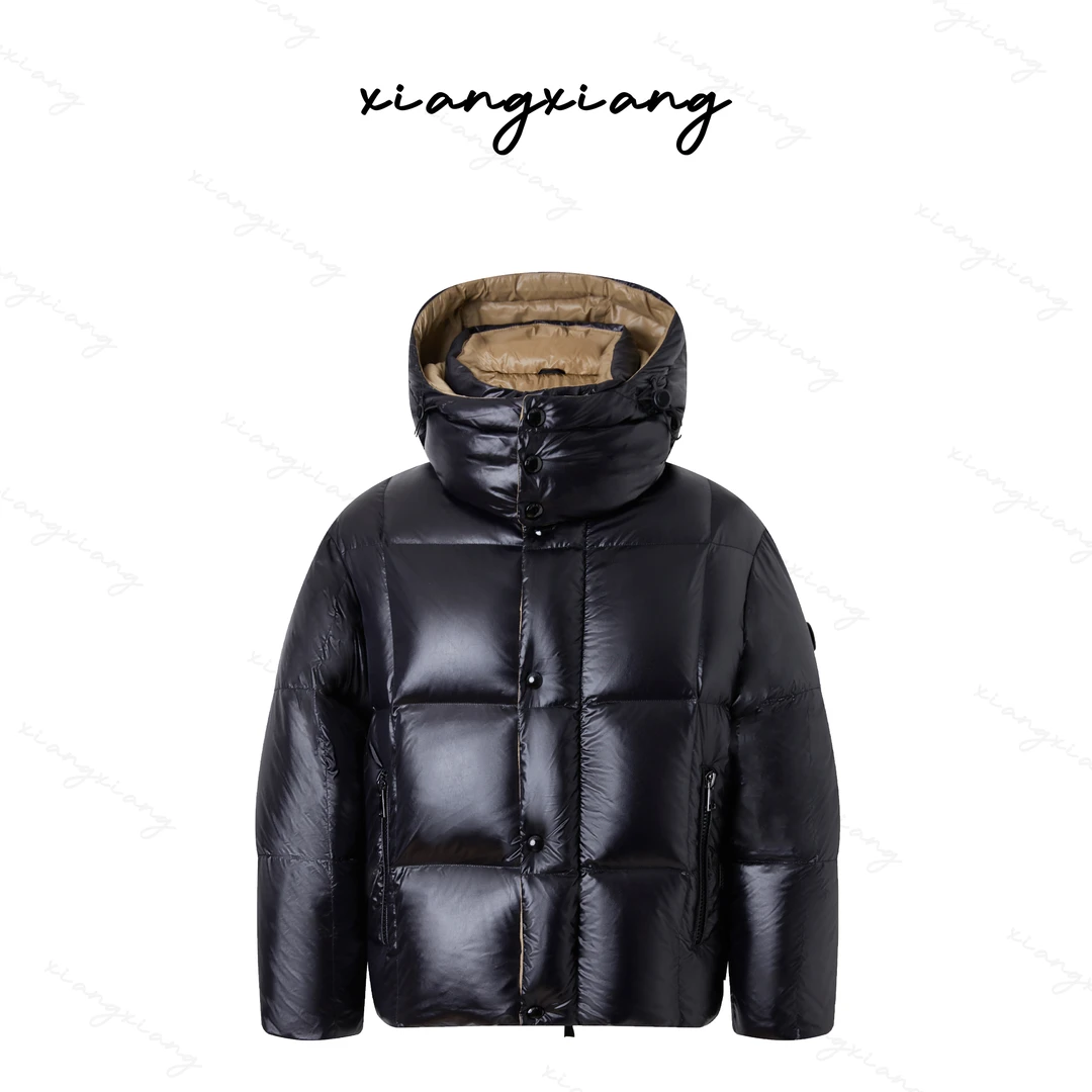 【香香专属 】90%白鸭绒高充绒男女同款撞色羽绒服8809