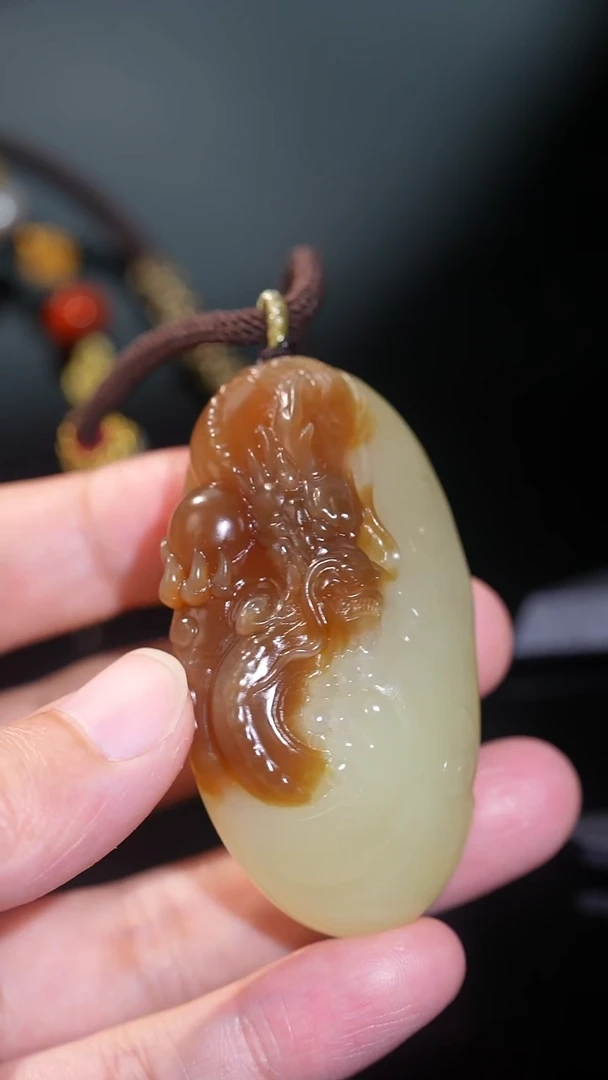 吊坠(不含链)未镶嵌和田玉45多样性发一